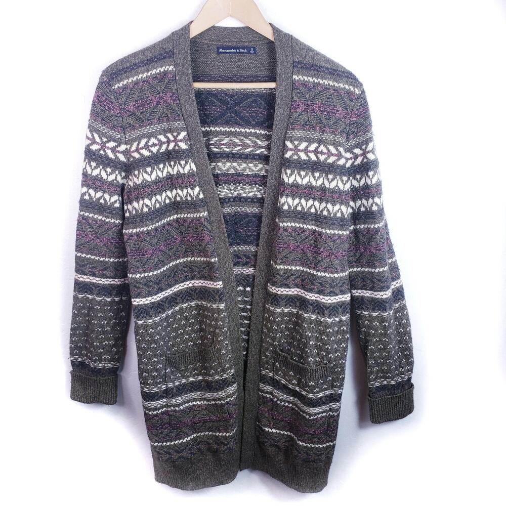 Abercrombie & Fitch Open Front Cardigan Size S Small